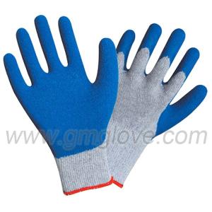 Quality Latex Palm &amp; Thumb Coated Safety Gloves, Cotton Yarn wholesale