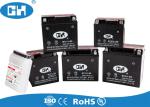 Black 12 Volts Maintenance Free Motorcycle Battery With Acid Pack Acid