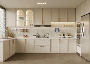 Quality Villa Kitchen Ready To Assemble Modern Large Style Complete Kitchen Cabinet wholesale