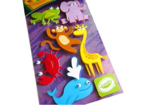 Quality 3D Embellishments - Animals Layered 12*7cm Custom Paper Stickers wholesale