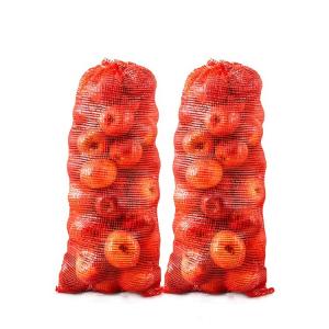 Quality PP/PP PE Knitted Plastic Raschel Leno Mesh Packing Bags for Agriculture Fruit Vegetable wholesale