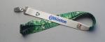 Colorful Bamboo Milk RPET Eco Friendly Lanyards For Business Gifts