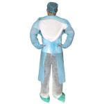 Antibacterial Disposable Plastic Gowns , Disposable Patient Gowns Professional