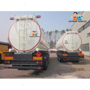Quality High Pressure 12 Tires ISO CCC Q235 40KL Oil Tank Trailer wholesale