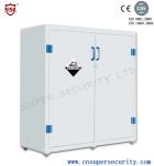 Lab Solvent Plastic Double Door Chemical Storage Cabinet Corrosive , 30 Gallon
