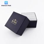 Intercon Pack Luxury Leather Jewellery Box Hot Stamping Process 4.02x4.02x2.2