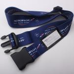 Customised Personalised Luggage Straps , Personalised Travel Straps Nylon