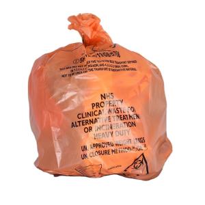 Quality 1 Ton Customized Logo Medical Liners Plastic Biohazard Bags Yellow Security HDPE Accepted Bags CN SHN wholesale
