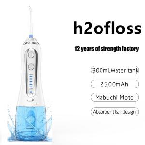 Quality Home / Travel Use Cordless Portable Water Flosser 2500mAh Battery Operated wholesale