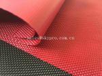 Solution Dyed Red Coating Waterproof Oxford Fabric For Bag And Luggage