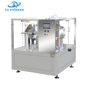 Quality 3KW Flexible Rotary Bag Feeding Packing Machine With 65-400mm Bag Length wholesale