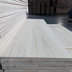 Quality Solid Wood Paulownia Board for Furniture Bleached Paulownia Wood Moisture Content 8%-12% wholesale
