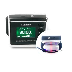 Quality SSCH GaALAs Sinusitis Diabetes Medical Laser Watch Red Blue 26pcs LED wholesale