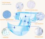 Ultra Thick 1000ml 1200ml 1400ml Absorption Adult Disposable Diapers