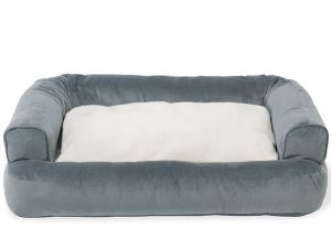 Quality Water Resistant Memory Foam Bolster Dog Bed, orthopedic dog bed ,sofa material wholesale