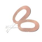 Smallest Wireless Charging Induction Coil , Copper Wireless Charging Coil