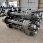 China Factory Trailer Axle Axel 20T with Trailer Rims Wheels trailer parts