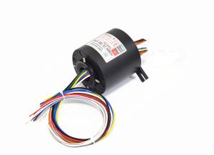 Quality Compact Through Hole Slip Ring Rotating Speed 1000rpm For Power / Signal Transmission wholesale