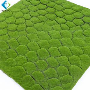 Quality Moss Panel Type Artificial Vertical Garden , Hedge Boxwood Grass Wall wholesale