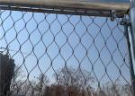 Stainless Steel Ferrule Knotted Aviary Wire Netting In Animals Cage