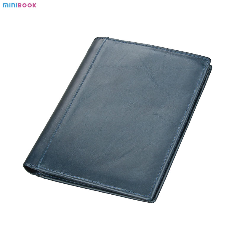 Vintage Style Rfid Blocking Genuine Leather Purses For Multi-Functional Money Purses