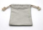 Attractive Style Fabric Jewelry Pouches Natural Printed Environmental Friendly