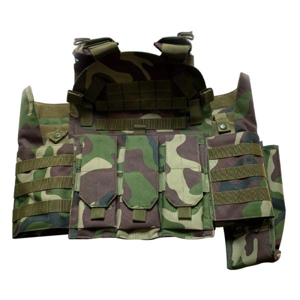 Polyester Vest/Jacket for Body Protection Carton Size 63*47*50 cm Green and