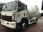 4×2 3 Cube Meter Light Concrete Mixer Truck Curb Weight 4.5 Tons Weather