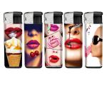 Customer Logo 9mm Electric Windproof Candle Lighter with En13869 Certified