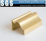 HPB59-1 Brass Extrusion Handrailing Profiles Design Stair Armrest