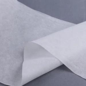 Quality Cellulose Plain Spunlace Nonwoven Fabric For Cleaning Wipes wholesale