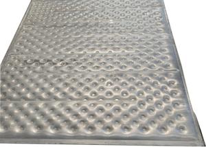 Quality High Power Water Pressure Pillow Plate 1.2mm Double Embossed Profile wholesale