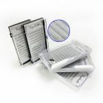 Korean PBT Premade Fans Eyelashes 7D Short Stem Volume Lashes 0.07mm Thickness