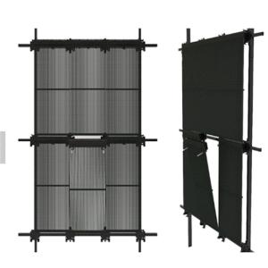 Quality Ultra Thin Outdoor Transparent LED Display 7.8-10mm Cabinet Curtain Decoration wholesale