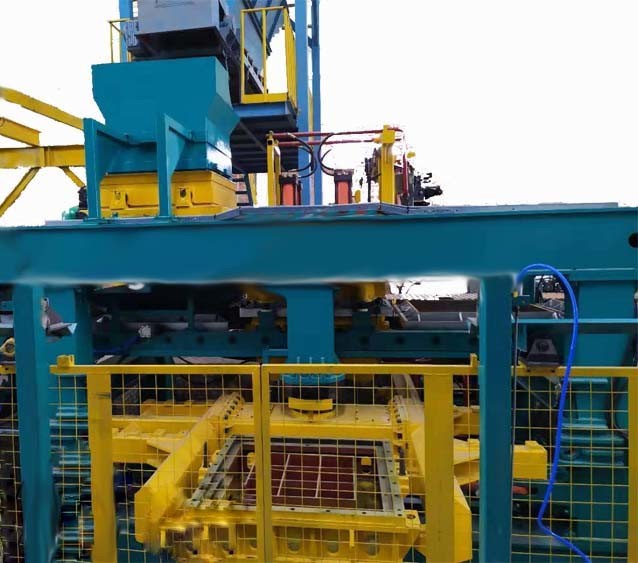 Energy Saving Automatic Moulding Line / Static Pressure Moulding Line With KW Technology