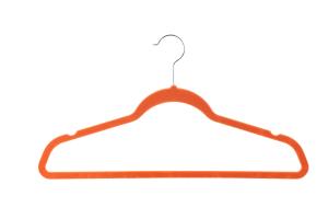 Quality 20 Inch Nonslip Kids Flocked Hangers Compact Light Weight wholesale