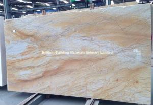 Quality Luxury Giallo Macaubas Quartzite Slabs, Brazil Yellow Quartzite Slabs wholesale