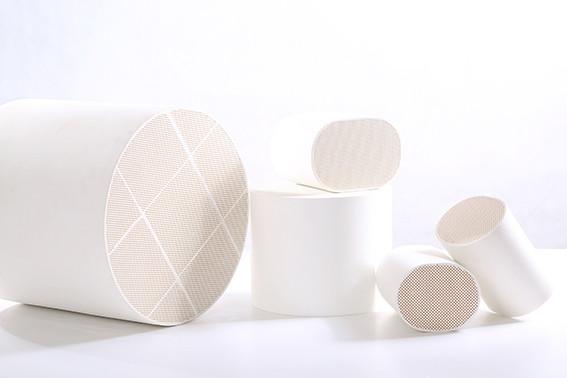 VOC Honey Comb Ceramic Substrate , cellular Cordierite Ceramic