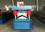 Glazed Aluminum Rib Roof Ridge Metal Roll Forming Machine High Speed