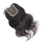 Middle part Natural Straight Brazilian Hair Lace Top Closure 8-20 Inches
