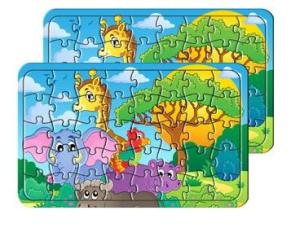 Quality Brain Teaser Printable Paper Toys 48 Piece Puzzle For Children Training wholesale