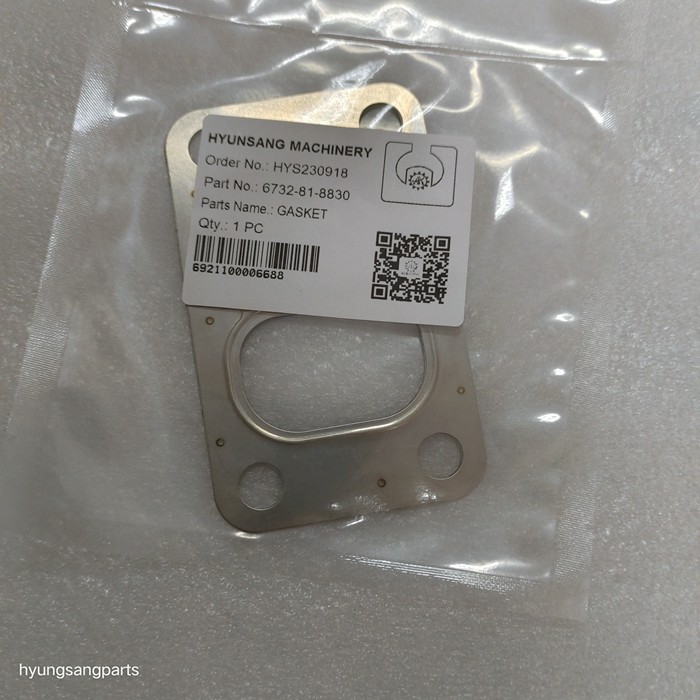 Excavator Parts Turbo Gasket 6732-81-8830 6732818830 For PC200 PC210 PC250