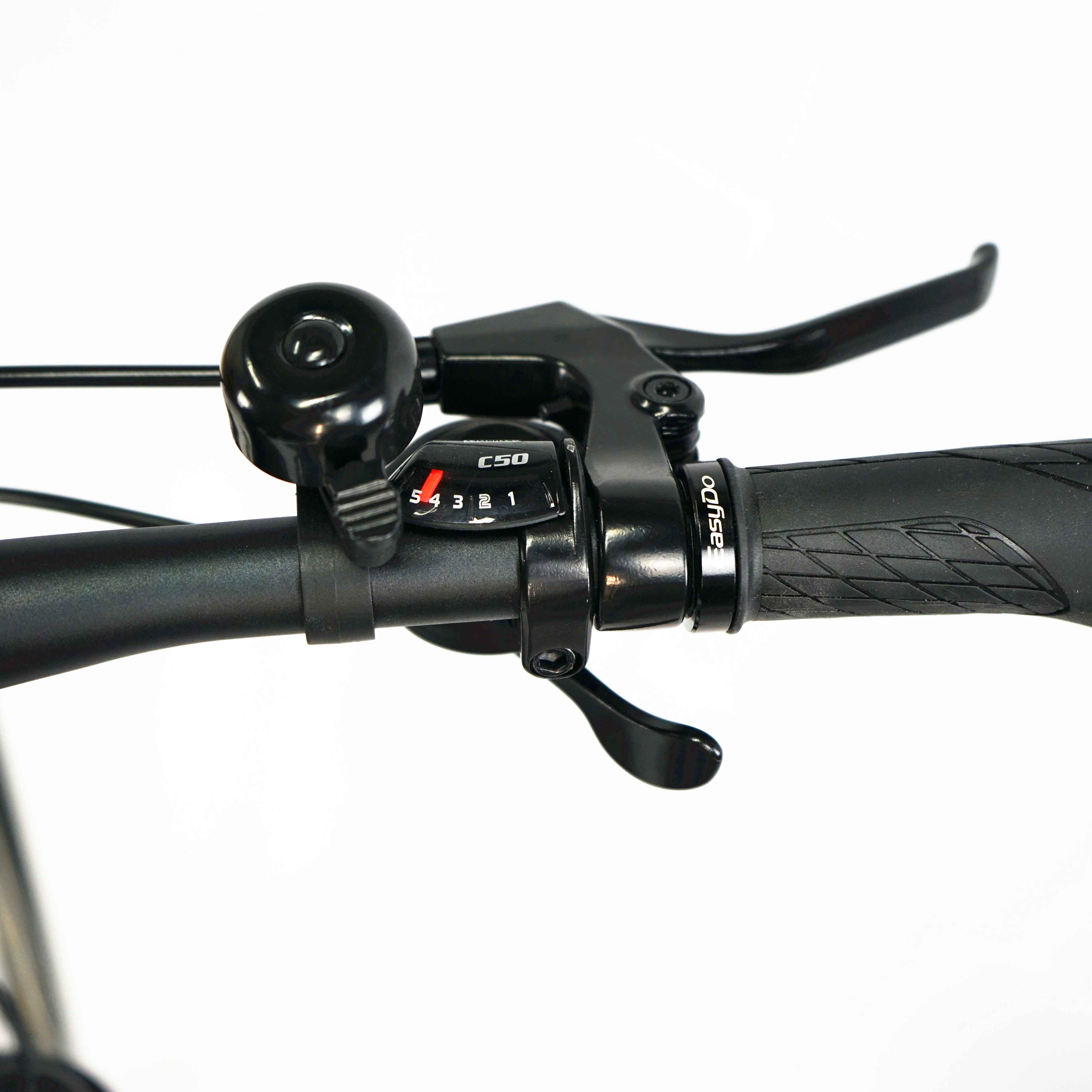2021 Electric Hybrid Bike with Aluminum Alloy Frame Belt Drive and 5 Internal Hub Gear