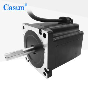 Quality 3 Phase 1.2 Degree Dual Shaft Stepper Motor Nema 34 Micro 86*86*98mm 5N.M For Equipment wholesale