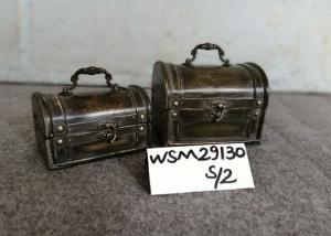 Quality FSC S16x9.5 Hinged Lid Decorative Wooden Boxes wholesale