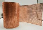 Thickness 0.1mm-8mm Punched Metal Sheet Perforated Copper Screen Erosion