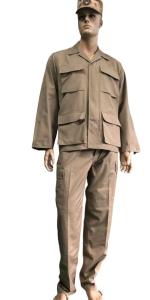 Khaki Military BDU Uniform Set For Combat And Outdoor, Combat,  Hunting