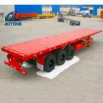 Fuwa BPW Optional Flatbed Semi Trailer for Versatile and Flexible Cargo