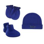 Newborn Baby Hat Mittens Socks 3 pcs Sets Girl Boy Gift Baby Mittens And Socks