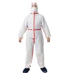 Isolation Disposable Protective Coverall Waterproof Safety One Piece Zip